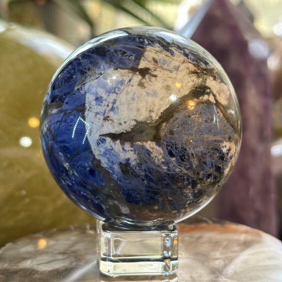 Sodalite Crystal Ball! - Picture 6 of 11
